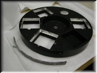 Filter wheel counterweight